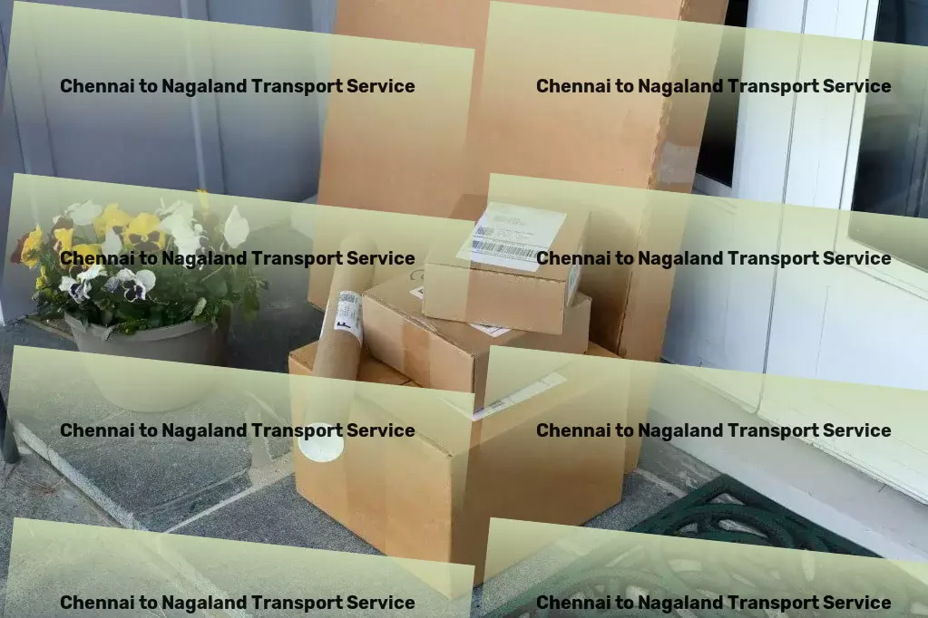 Chennai to Nagaland Luggage Courier Industrial freight solutions