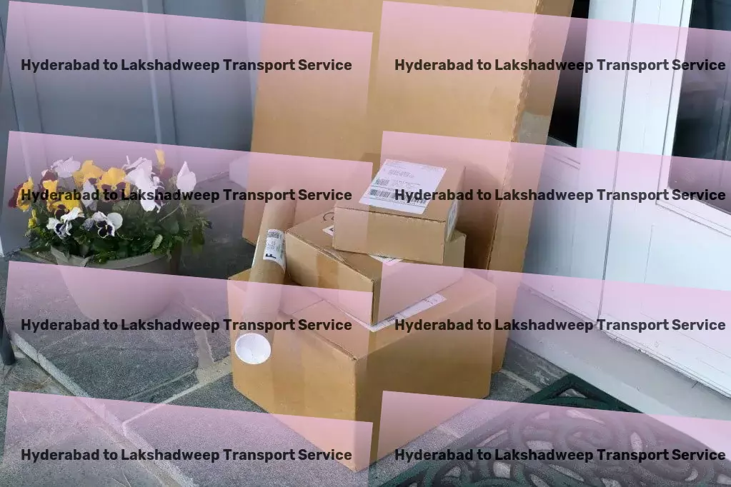 Hyderabad to Lakshadweep Packers And Movers Unleashing efficiency in goods transportation across India! - High-capacity logistics operations