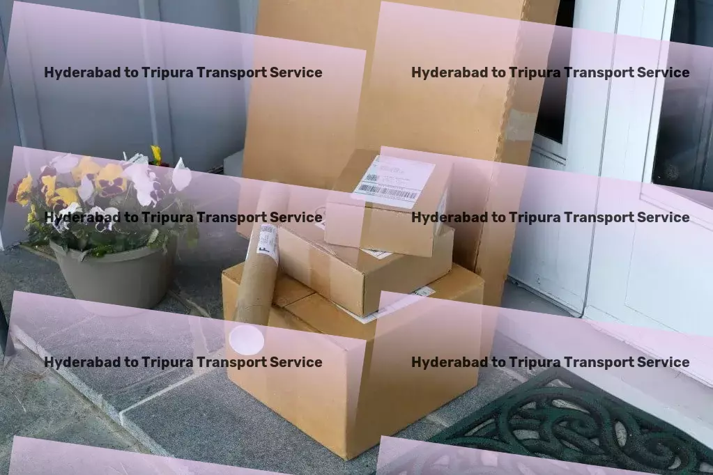 Hyderabad to Tripura Courier And Parcel Get where you need to be, faster and easier than ever before! - Specialized freight solutions